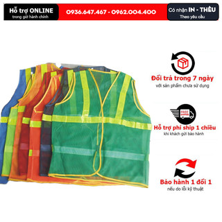 Áo Gile lưới 7 màu