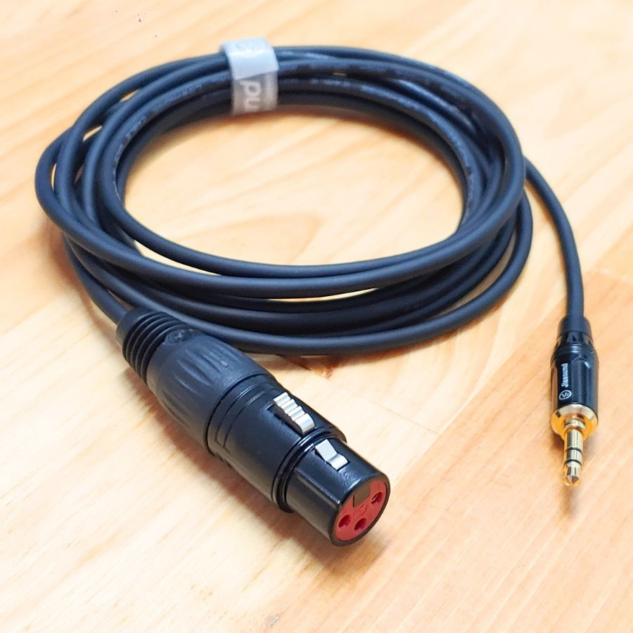 Dây Micro Đầu 3.5, Dây micro canon cái ra 3.5