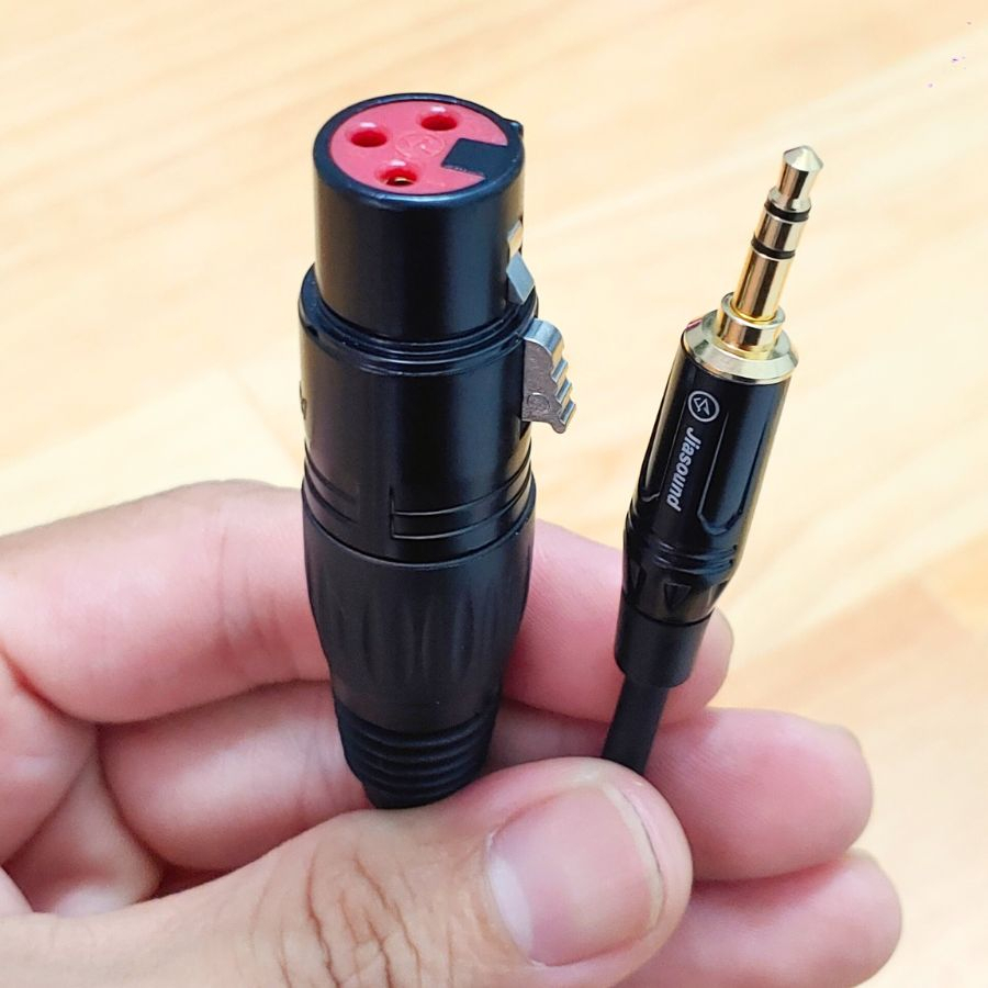 Dây Micro Đầu 3.5, Dây micro canon cái ra 3.5