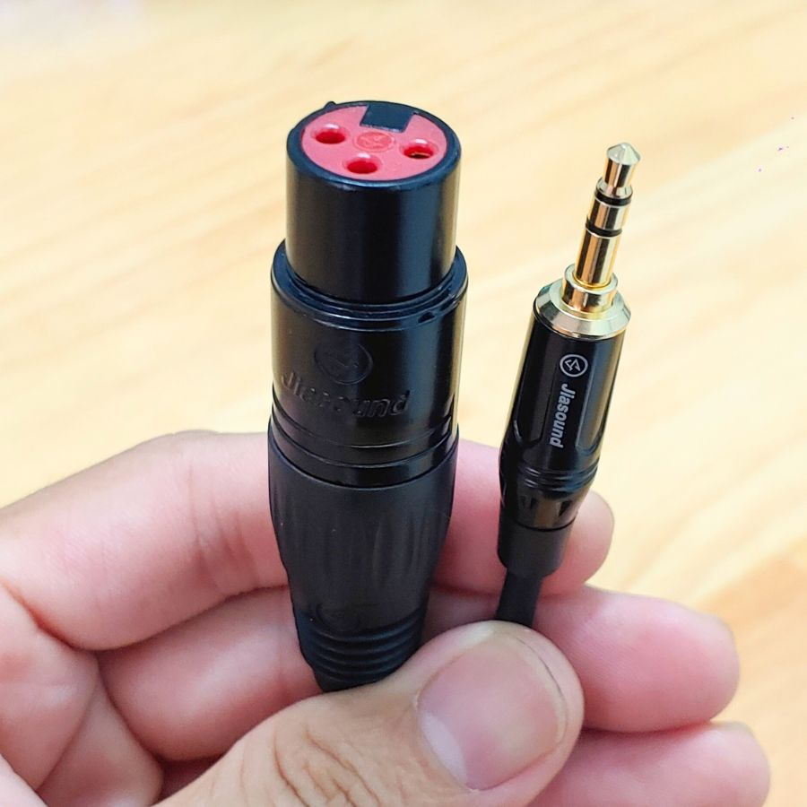 Dây Micro Đầu 3.5, Dây micro canon cái ra 3.5