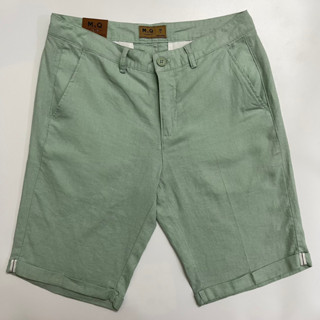 Quần Short Nam M&Q LUXURY chất liệu đũi đai sườn điều chỉnh, mỏng nhẹ túi chéo nhiều màu