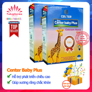 [KÈM QUÀ] Siro Center Baby Plus Calcium Nano Gold - Ăn Ngon Center Baby Plus Gold - Bé ăn ngon, ngủ khỏe, hấp thu tốt
