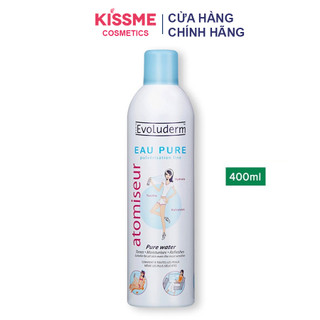 Xịt khoáng Evoluderm Atomiseur Eau Pure 400ml