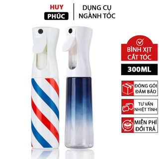 Bình xịt nước cắt tóc 300ml, bình xịt Barber sịt nước phun sương nano chai lọ hớt tưới cây
