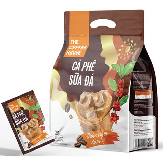 [COMBO 3 TẶNG 1] Cà phê sữa đá hòa tan The Coffee House (25 gói x 22g)