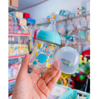 Bình sữa cổ rộng ppsu babuu 160ml/240ml/330ml