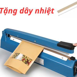 Máy hàn miệng túi nilon pfs 20cm 30cm 40cm vỏ sắt , máy ép nhiệt, ép túi nhanh chắc chắn tiện lợi