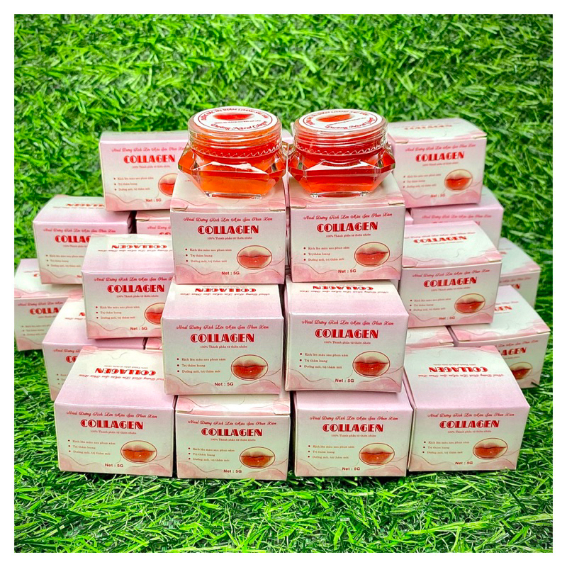 Son Dưỡng Môi Kích Lên Màu Sau Phun Xăm hũ kim cương 5G