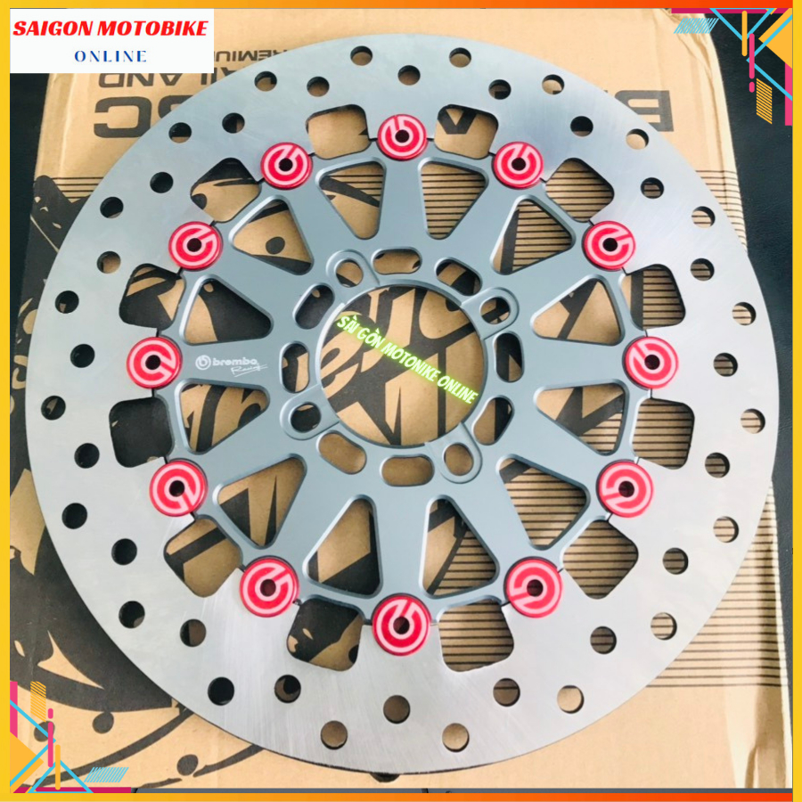 Đĩa thắng trước KingDrag 4 Lỗ Thông Dụng - Size đĩa 267mm / Găn được cho tất cả dòng xe hiện nay