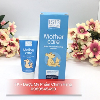 Isis Pharma Mothercare  Kem Dưỡng Ẩm Môi, Nứt Núm Vú - 15ml