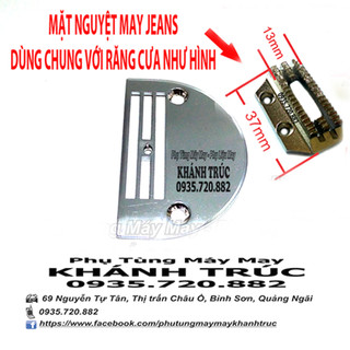 Mặt Nguyệt 4 cầu [H26 - 150792] MAY JEANS máy may công nghiệp 1kim