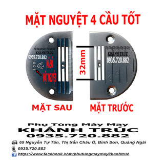Mặt nguyệt 4 cầu tốt ĐÀI LOAN máy may công nghiệp 1kim