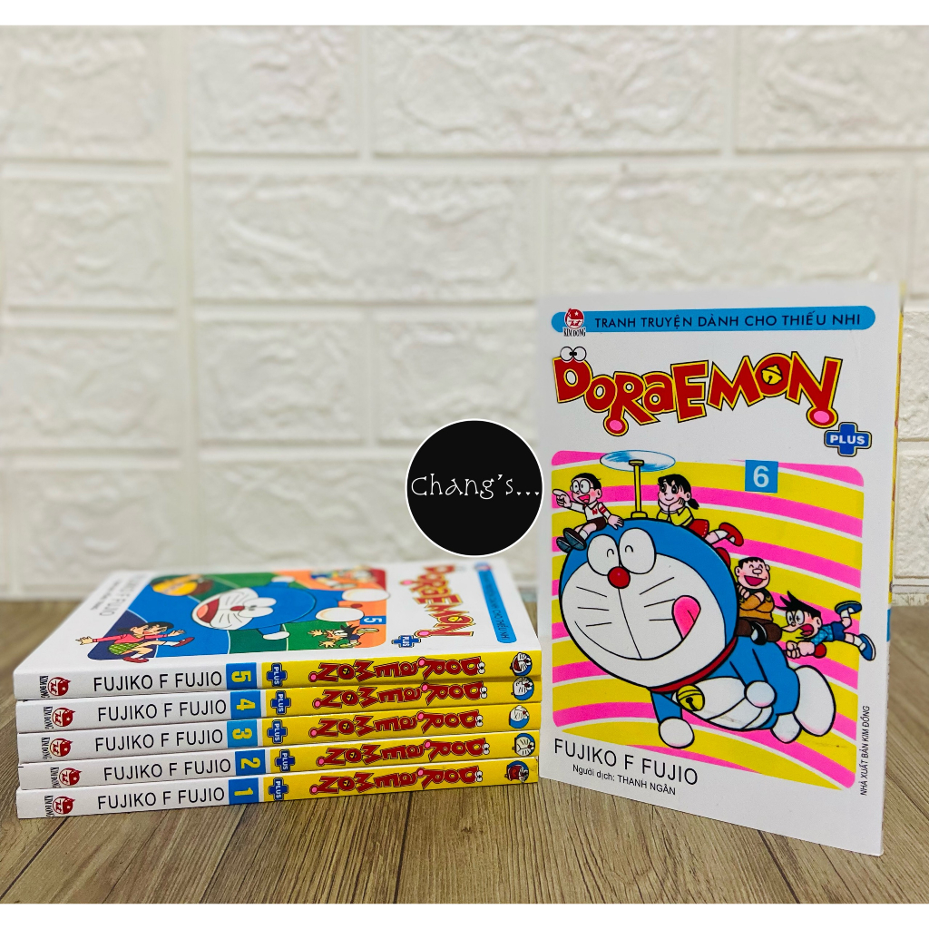 Tranh Doraemon Plus trọn bộ 6 tập - Mới 100%