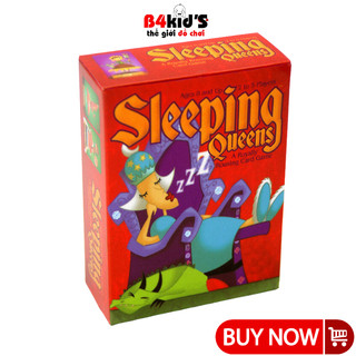 Bộ trò chơi thẻ bài sleeping queen nữ hoàng ngủ trong rừng 79 lá bài 2 đến 5 người chơi B4KIDS