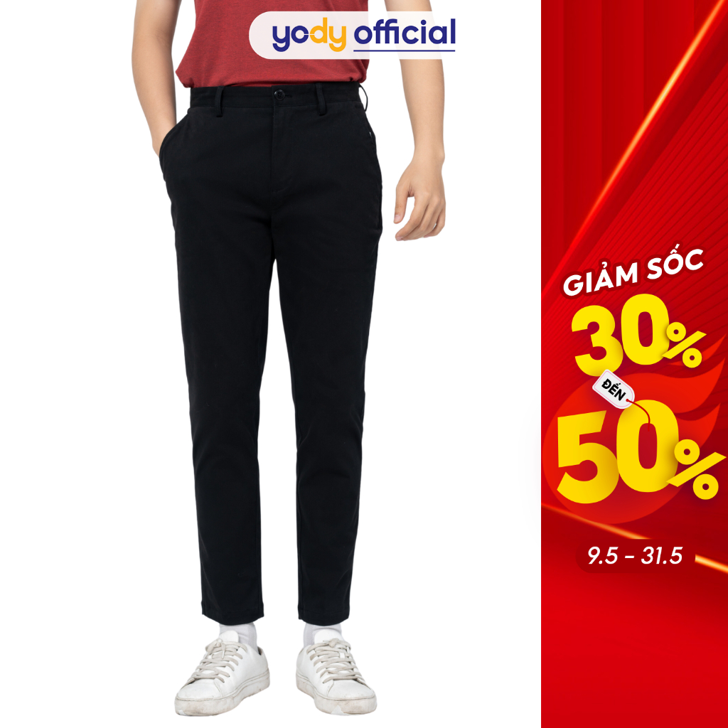 Quần kaki nam YODY quần âu nam công sở thời trang thanh lịch - QKM5027
