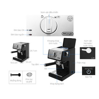 Máy pha cà phê Delonghi ECP33.21.BK