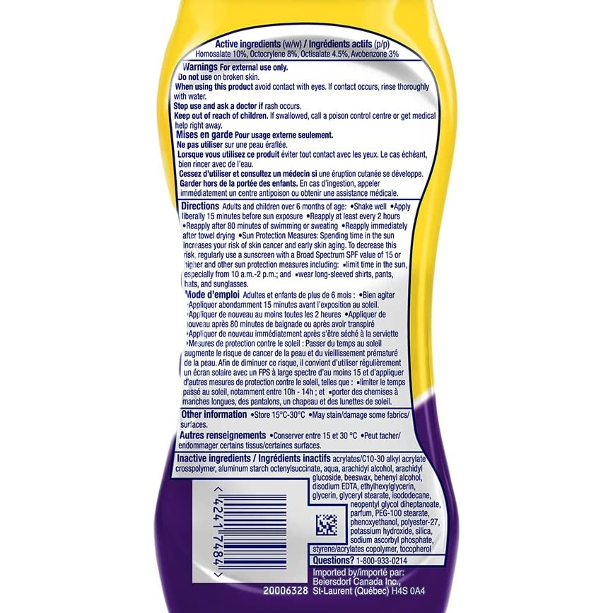 Kem chống nắng COPPERTONE SUN GUARD DEFENSE SOLEIL LOTION SUNSCREEN SPF 50 8oz - 237ml