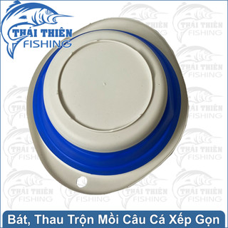 Thau Trộn Mồi Câu Cá Xếp Gọn