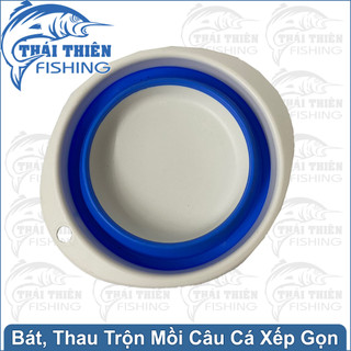 Thau Trộn Mồi Câu Cá Xếp Gọn