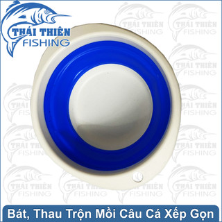 Thau Trộn Mồi Câu Cá Xếp Gọn