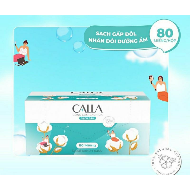 [Hỏa Tốc Q10] Bông Tẩy Trang Hạt Massage Sạch Sâu (Bạch Tuyết)