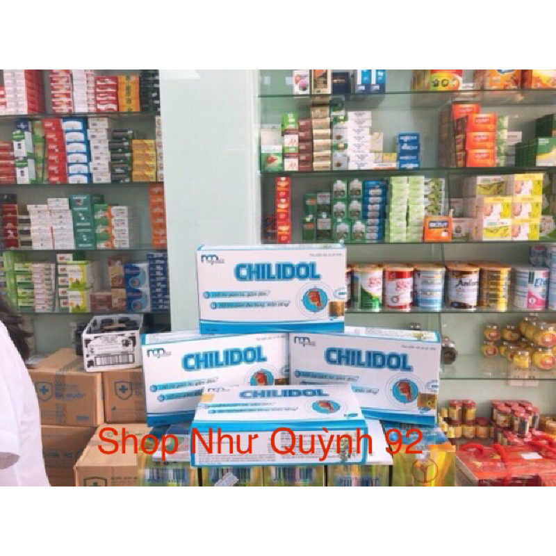 5 hộp CHILIDOL viên ngậm tiêu đờm, giảm ho, giảm khản tiếng.