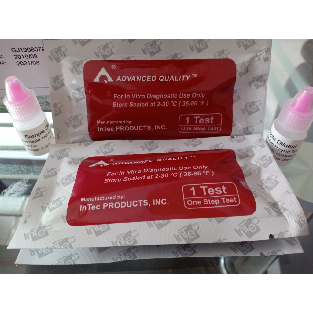 Que Test Thử Nhanh Vi Khuẩn HP Fastep của Mỹ - Test Thử Dạ Dày HP H.pylori