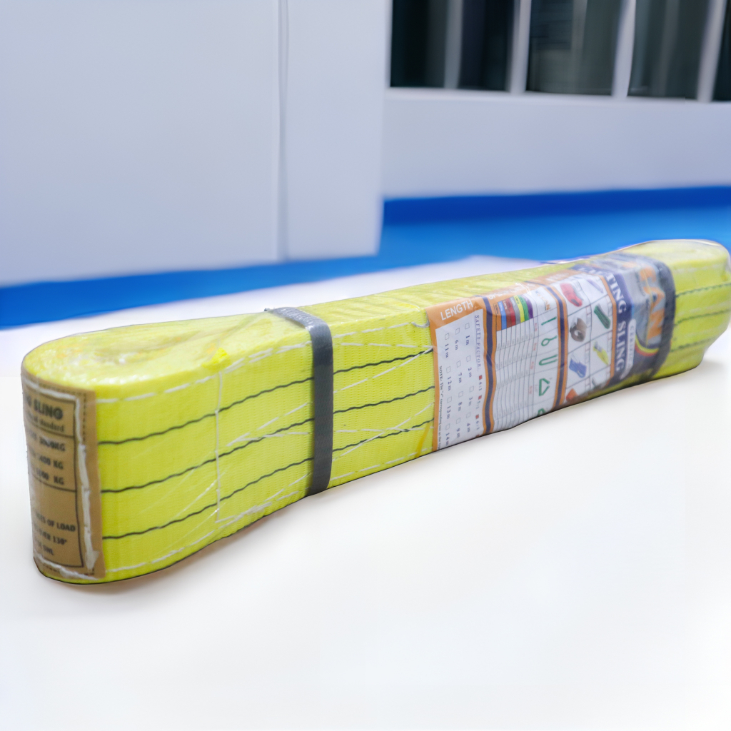 Dây cáp vải cẩu hàng, dây bẹ 3 tấn, dây cẩu 3 tấn - Bản rộng 75mm - Nhiều kích thước 1m - 12m - Hàng công ty