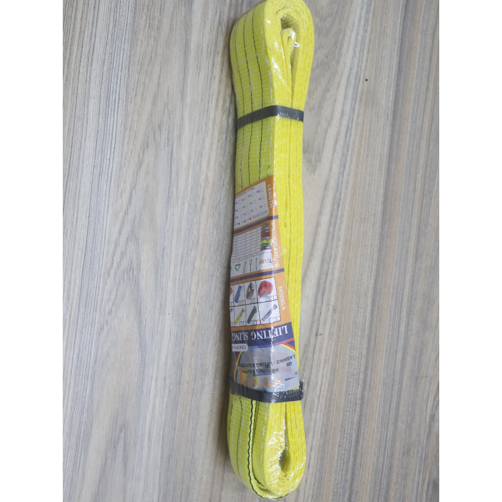 Dây cáp vải cẩu hàng, dây bẹ 3 tấn, dây cẩu 3 tấn - Bản rộng 75mm - Nhiều kích thước 1m - 12m - Hàng công ty