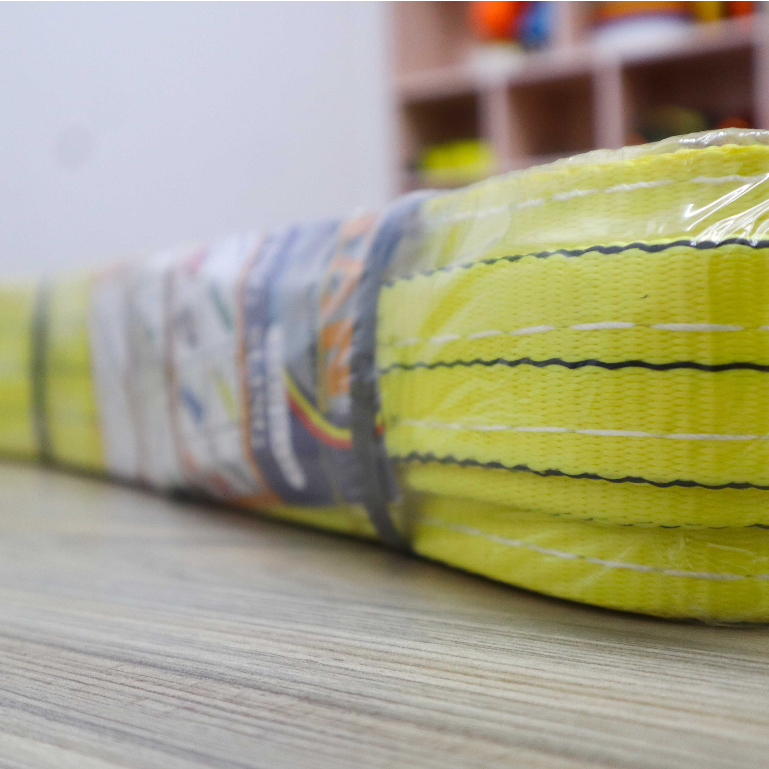 Dây cáp vải cẩu hàng, dây bẹ 3 tấn, dây cẩu 3 tấn - Bản rộng 75mm - Nhiều kích thước 1m - 12m - Hàng công ty