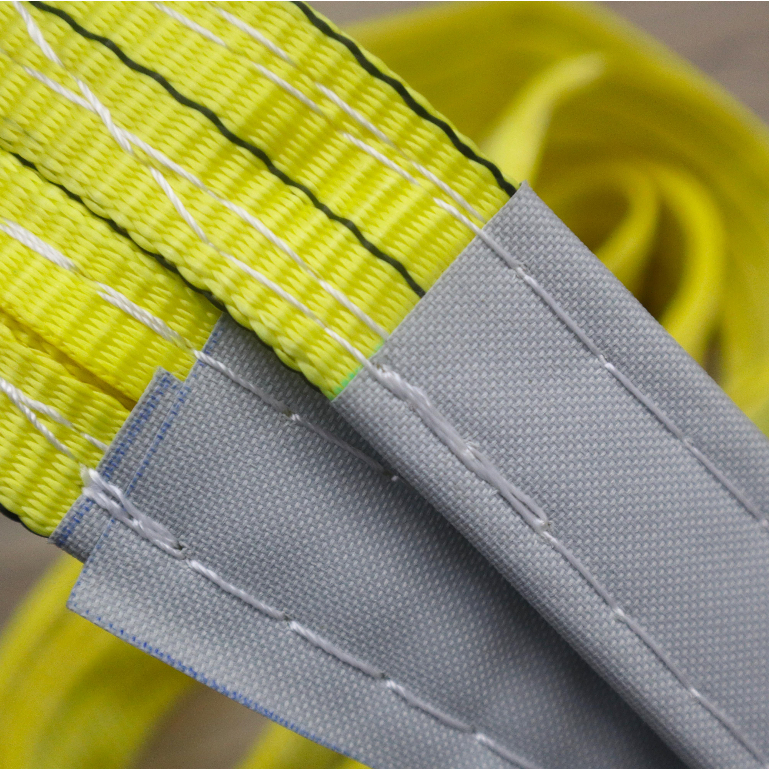 Dây cáp vải cẩu hàng, dây bẹ 3 tấn, dây cẩu 3 tấn - Bản rộng 75mm - Nhiều kích thước 1m - 12m - Hàng công ty