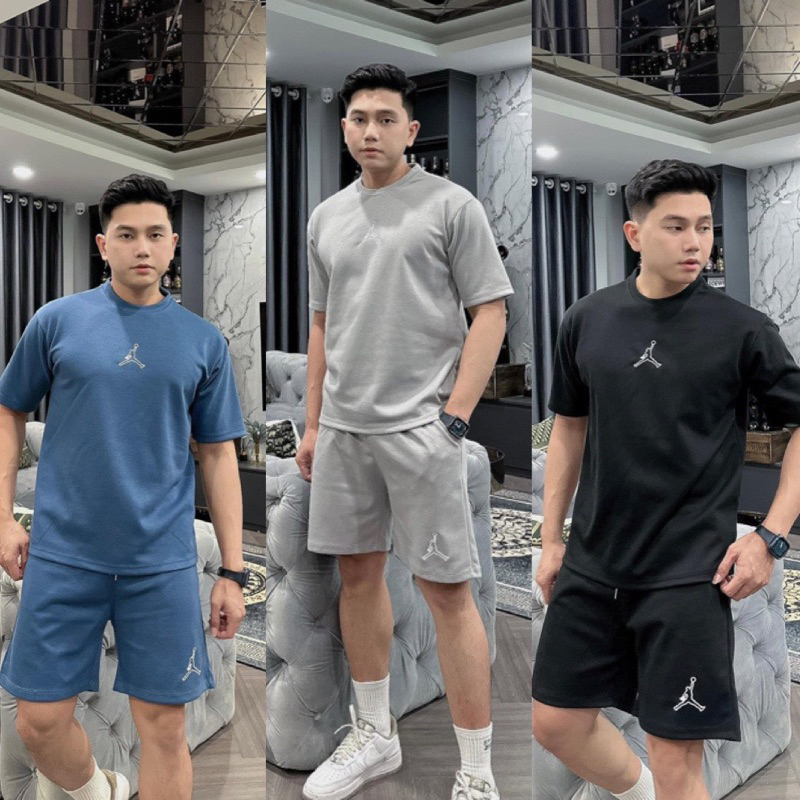 BỘ JODAN 2023 - BỘ THỂ THAO NAM 3 MÀU