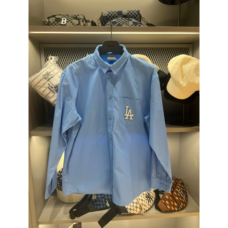 Sơ mi MLB dáng oversize