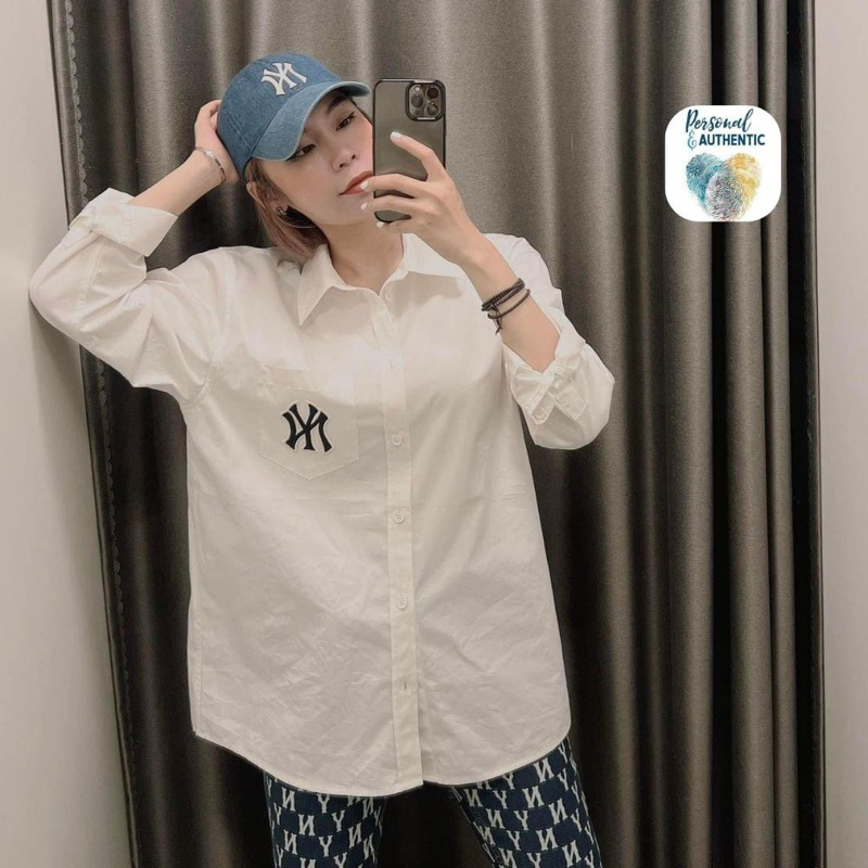 Sơ mi MLB dáng oversize
