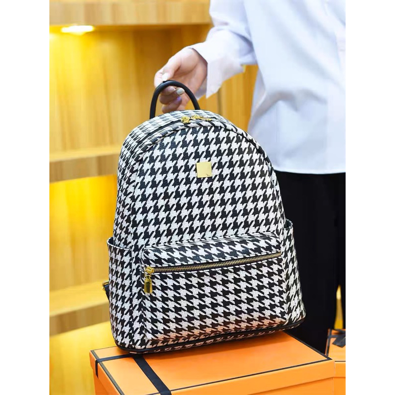 HOUNDSTOOTH BACKPACK - BALO DA HANG CAO CẤP