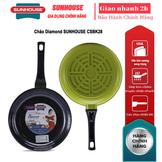 Chảo Diamond SUNHOUSE CSBK ĐỦ SIZE (28, 30CM)