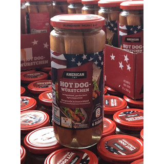 Xúc xích Đức Hot Dog Wurstchen Amerian 550g