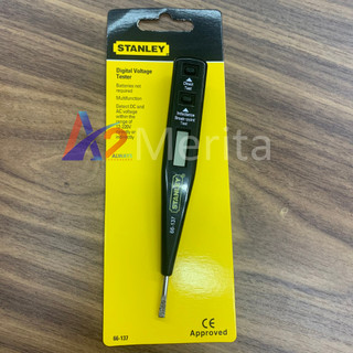 Bút thử điện điện tử đen Stanley 66-137-S