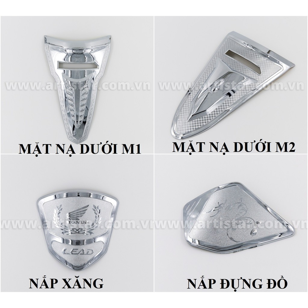 Ốp trang trí xe Lead 2013-2017 mạ crom Artistar