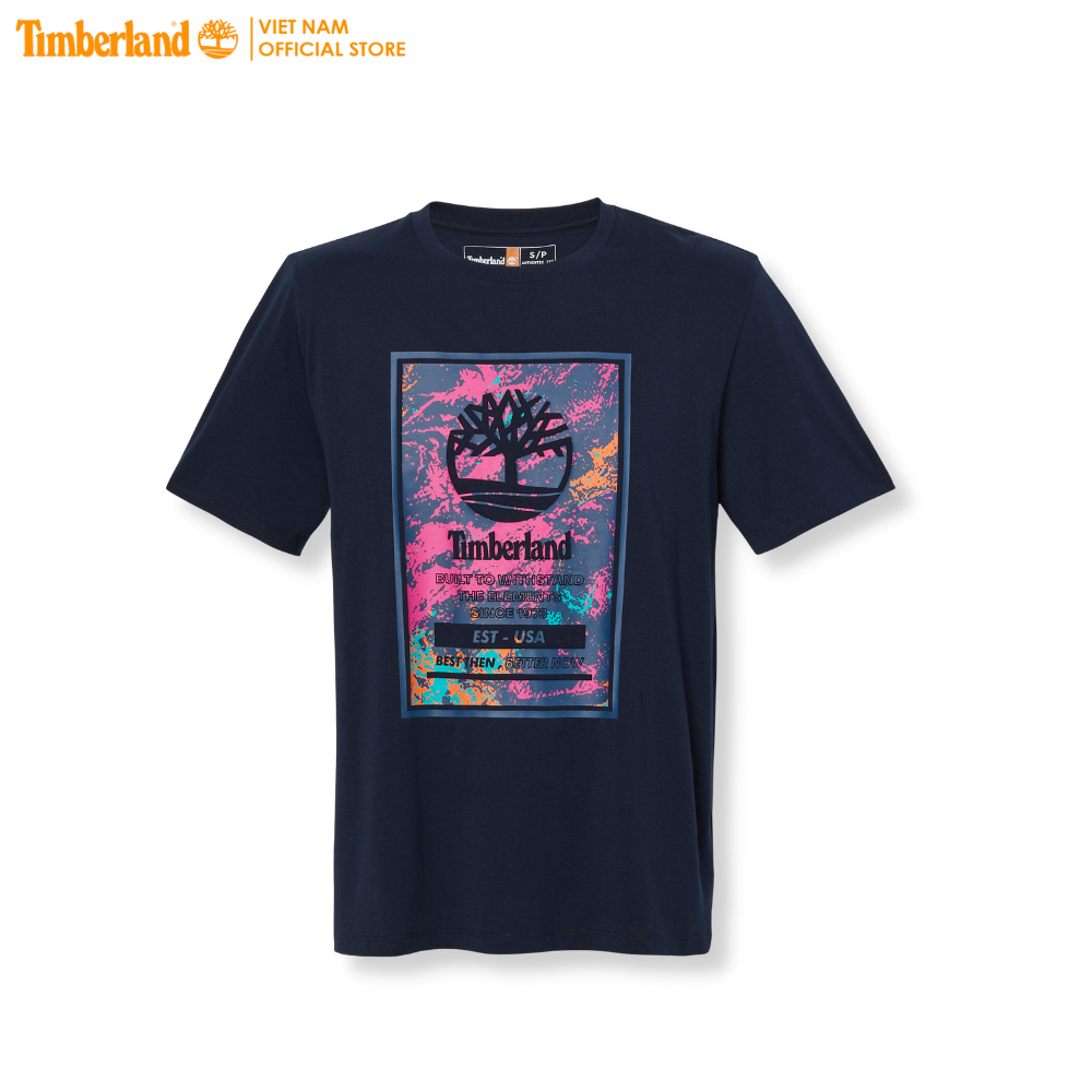 [SALE] Timberland Áo Thun Unisex AF SS Printed Logo Tee (Authentic) TB0A6QCD