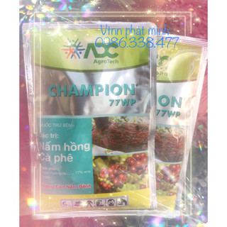 Phòng trừ bệnh nấm hồng cà phê champion 77wp