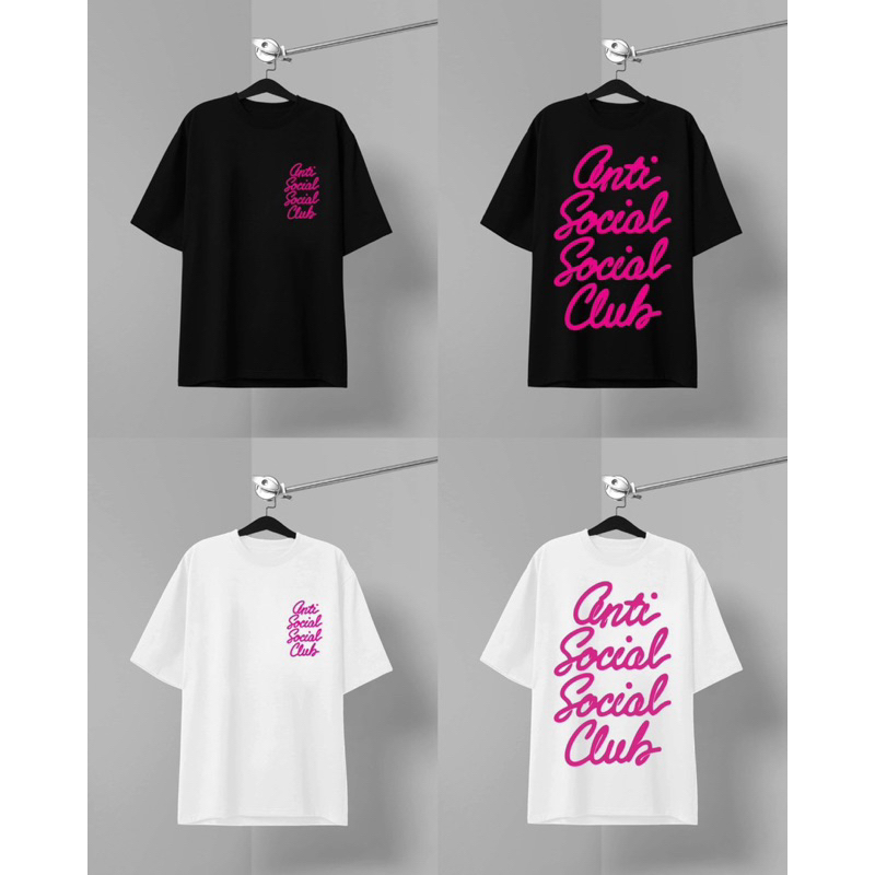 Áo Thun Unisex Anti Social Social Club - Chất Cotton