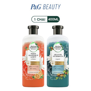 Dầu xả herbal essences tinh dầu argan và bưởi bạc hà chai 400ml