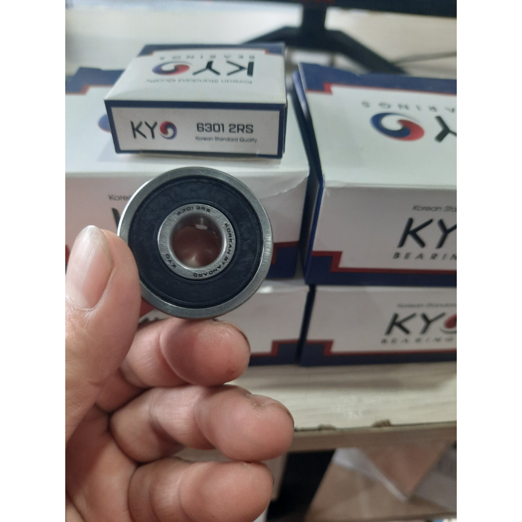 Vòng bi - Bạc đạn 6000,6001,6002,6003,6004,6005  hiệu KYO nhập khẩu hàn quốc chất lượng tốt,chịu tải, vòng tua cao