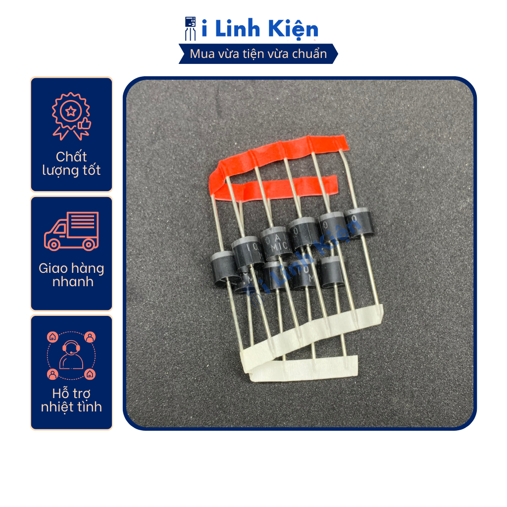 10A10 Diode chỉnh lưu 10A 1000V loại tốt