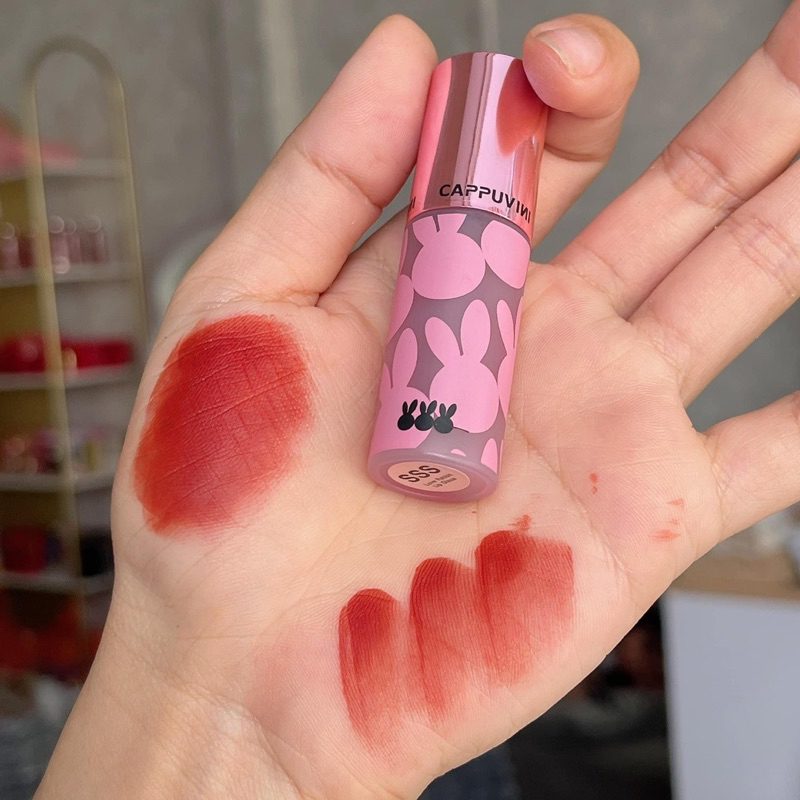Thỏ hồng mẫu mới màu T02/T03 xinh xinh son cappuvini
