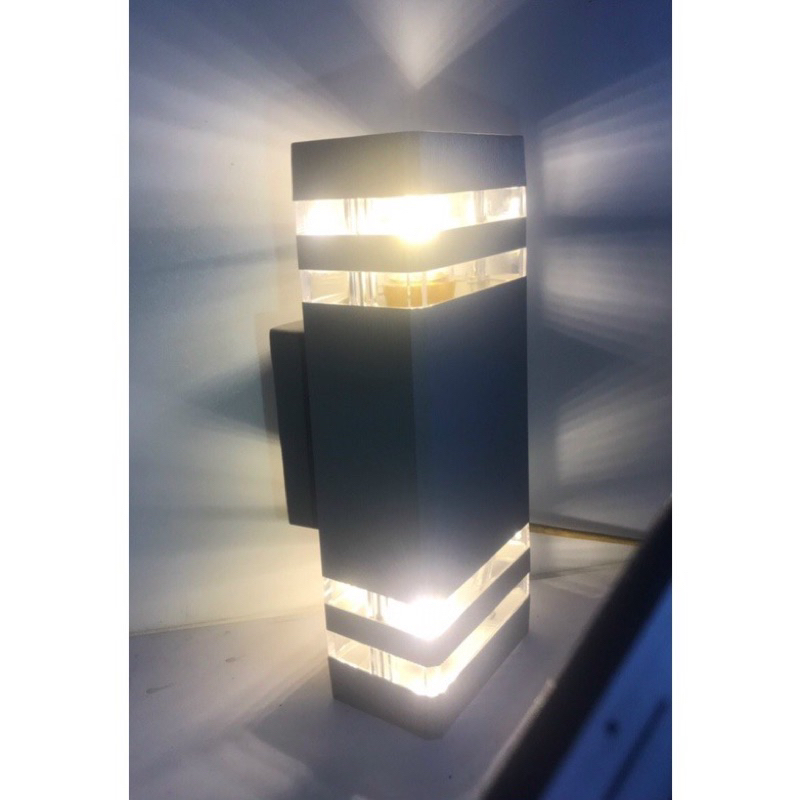 Đèn hắt tường 2 đầu led 3 chế độ mầu