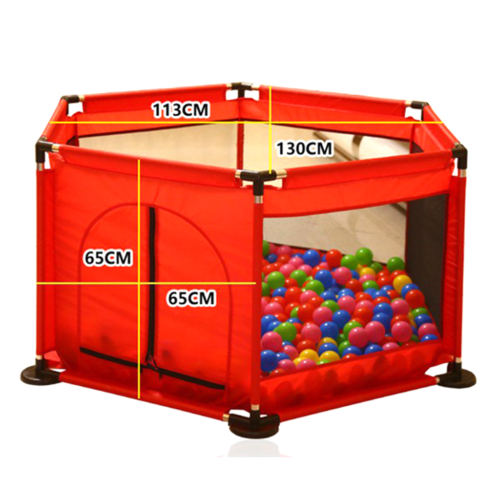 Đồ Chơi Quây Cũi Lục Giác Kiêm Nhà Bóng Cho Bé - Đồ chơi Vận Động Cho Bé