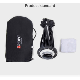 Softbox Triopo K2 55cm,65,90cm,120cm ngàm Bowen