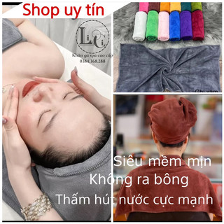 Khăn gội, khăn trải gối spa LiCi 35x75cm